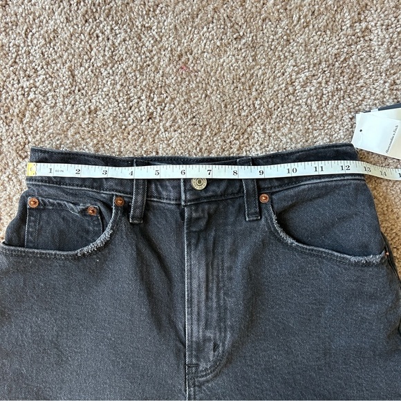 Abercrombie and Fitch Curve Love 90s Straight Ultra High Rise Jeans NWT 26/2L - Picture 10 of 16
